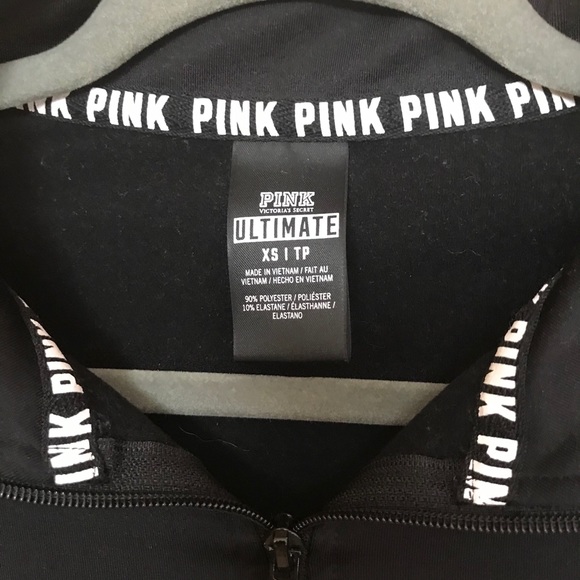 🎀Victoria’s Secret Pink quarter zip sweater - Picture 4 of 4